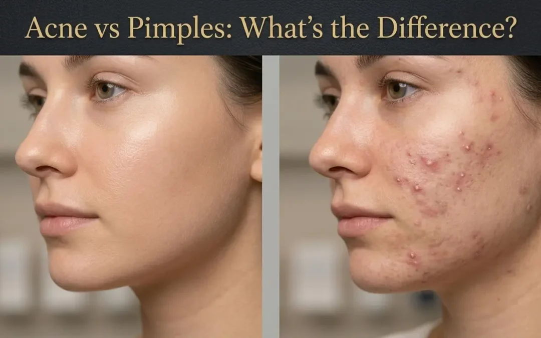 Acne vs Pimples