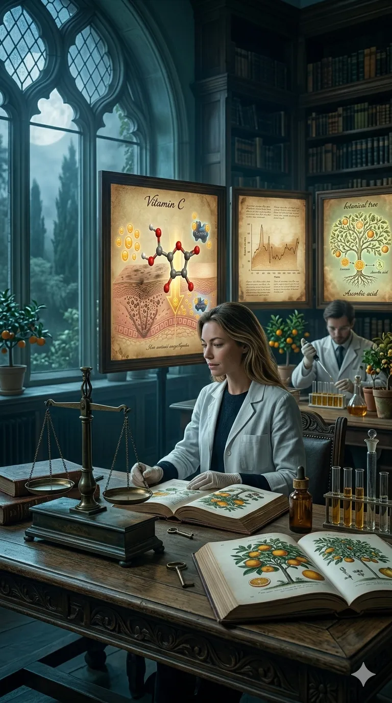 Vitamin C-3 Research on How Vitamin C Brightens Skin in the Lab