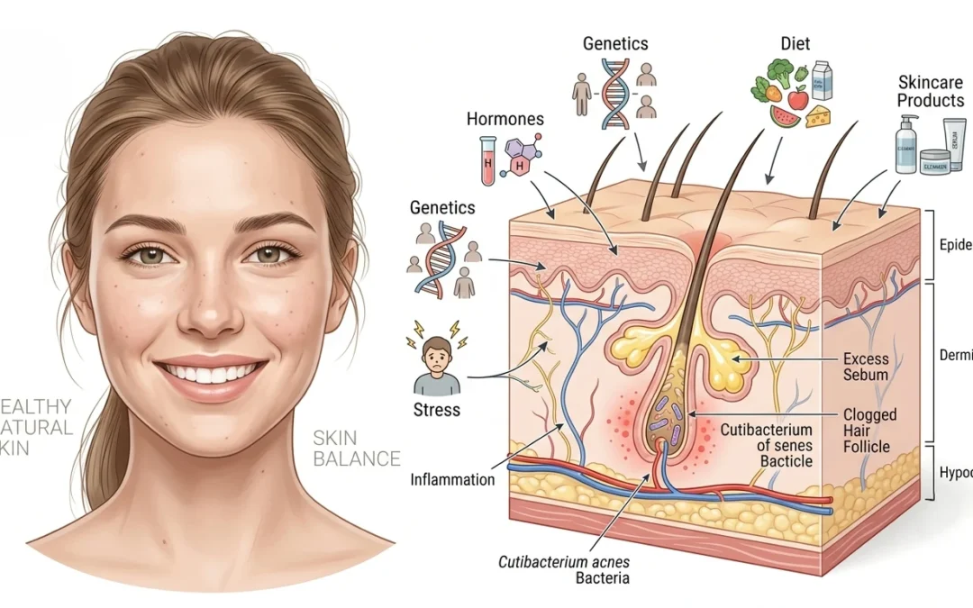 What Causes Acne? Know the Common Triggers