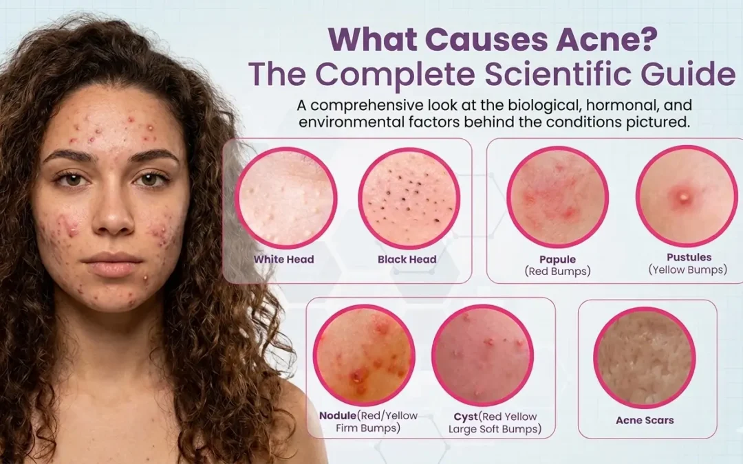 What Causes Acne? 7 Scientifically Proven Reasons