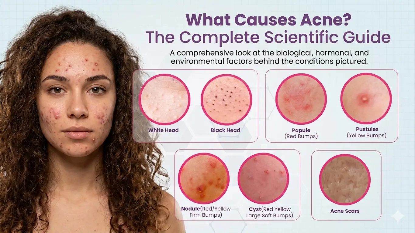 What Causes Acne? A Scientific Guide